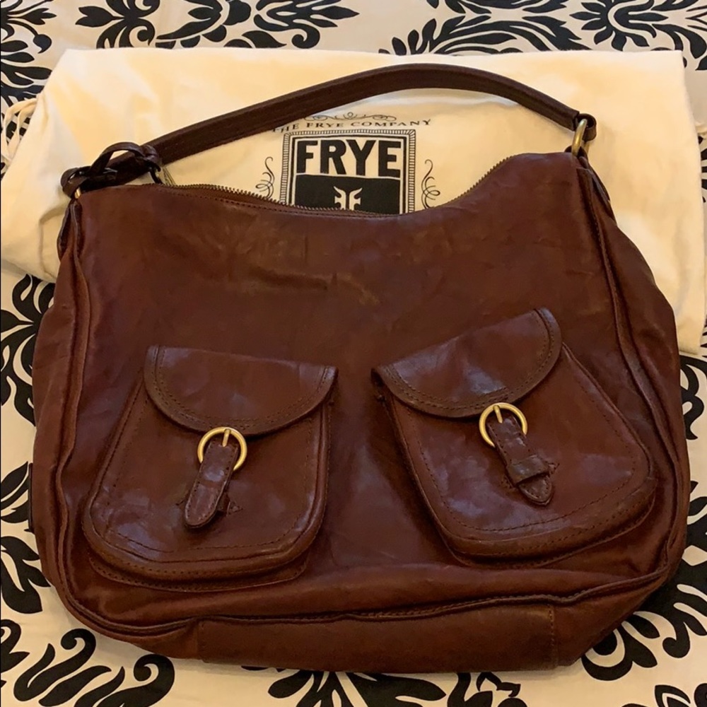 Frye Double Pocket Handbag